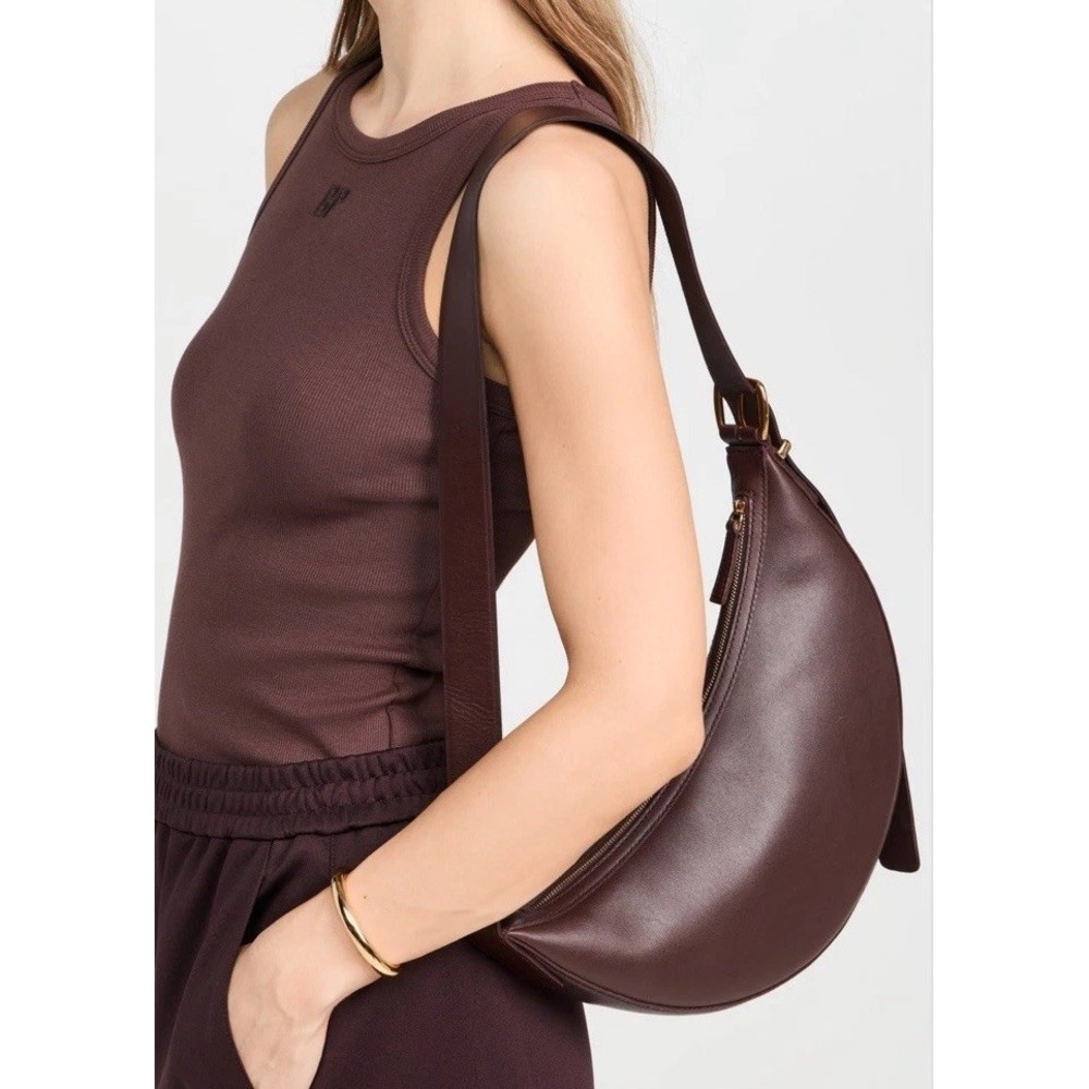 Madewell The Essential Sling Crossbody Bag NEW Brown Crescent